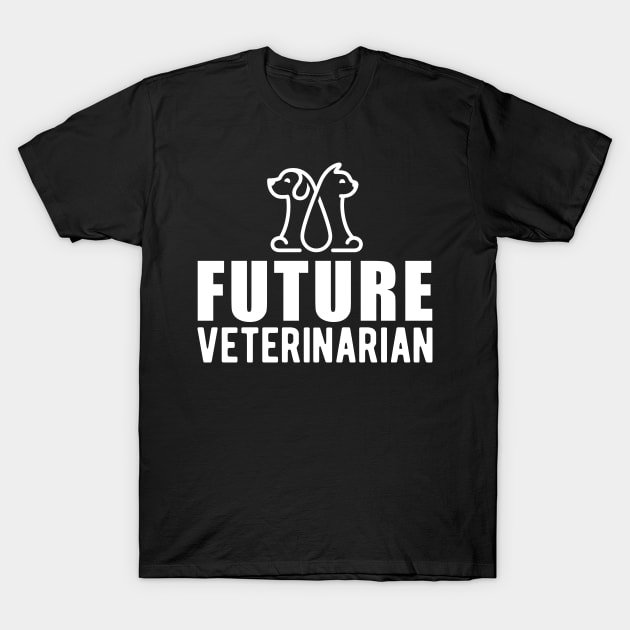 Future Veterinarian T-Shirt by KC Happy Shop